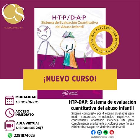 Curso Htp Dap Sistema De Evaluaci N Cuantitativa Del Abuso Infantil