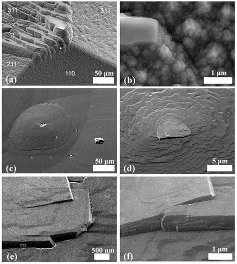 Crystals Free Full Text Morphology Of Diamond Layers Grown On