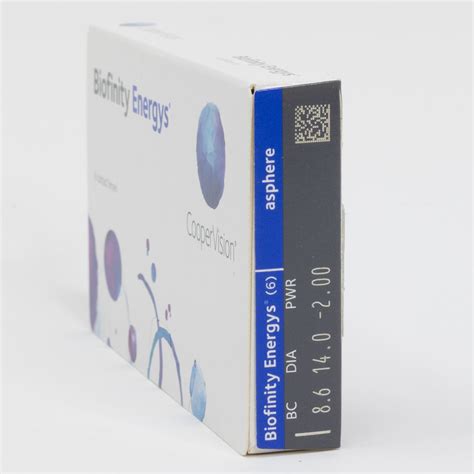 Biofinity Energys Pack Deliver Contacts