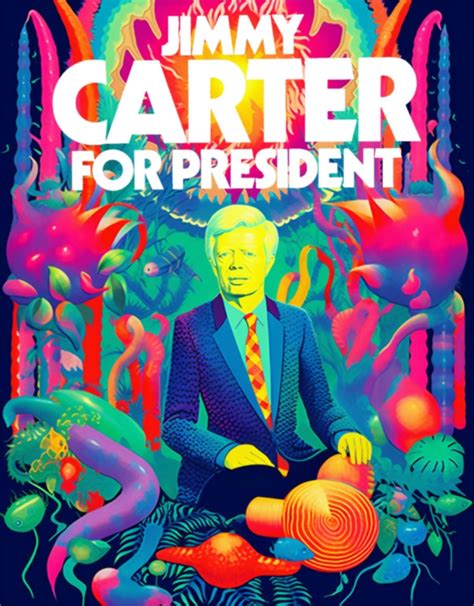 Lucid Past — Jimmy Carter campaign poster, 1976. Intended for...