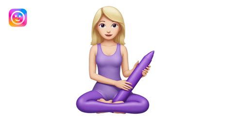 Woman Sitting On Dildo Emoji AI Emoji Generator