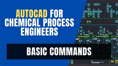 Autocad Basic Commands For Chemical Process Engineers Youtube