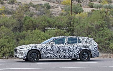 Spyshots 2020 Volvo V60 Polestar R Looks Like A Sleeper Wagon