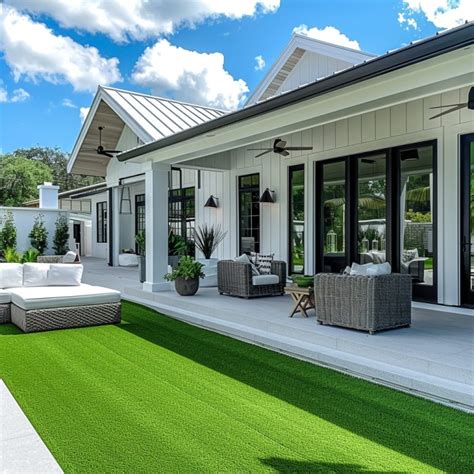 15 Artificial Grass Patio Ideas That Will Make Your Backyard Amazing