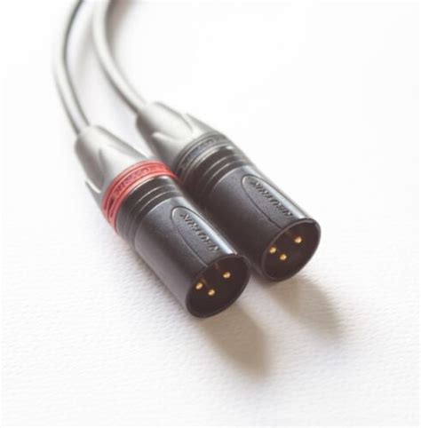 Canare L 4E6S Star Quad Cable With Neutrik Gold XLR Male To XLR Female