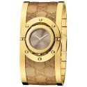 Gucci Twirl Large Yellow Gold PVD Womens Watch YA112434