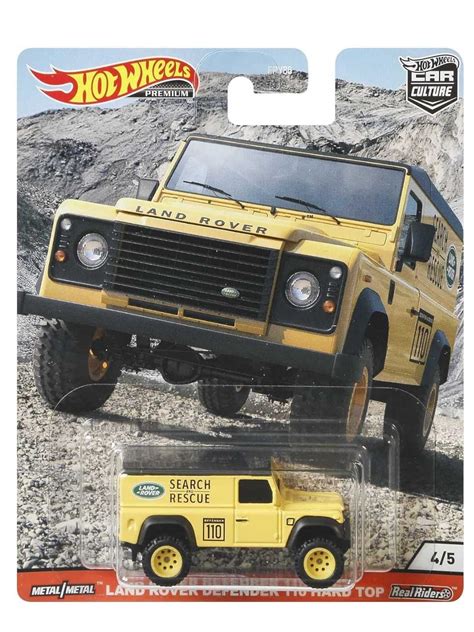 Exclusive Hotwheels Land Rover Defender Hard Top Toy Collectors India