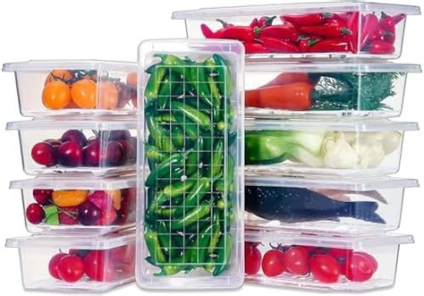 Buy Rylan Fridge Storage Boxes Pack Of Fridge Organizer With