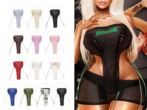 Second Life Marketplace Yalla ~ Jayda Corset Fatpack