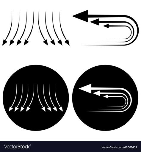 Wind direction icon Royalty Free Vector Image - VectorStock