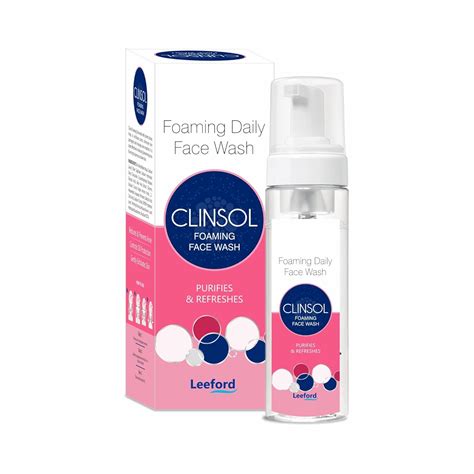 Leeford Clinsol Salicylic Acid Foaming Face Wash For Men Women