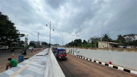 Melihat Progres Pembangunan Underpass Jalan Raya Dewi Sartika Di Depok