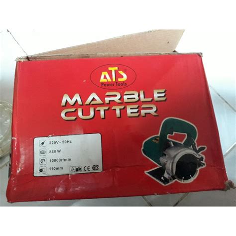 Jual Mesin Potong Keramik Marble Cutter ATS Z1E 110 Shopee Indonesia