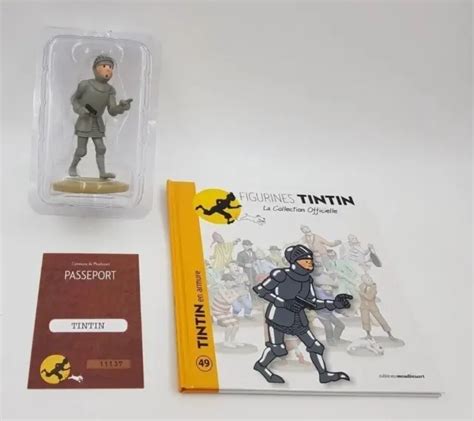 FIGURINE TINTIN COLLECTION Hergé officielle n 49 sous blister EUR 30 00