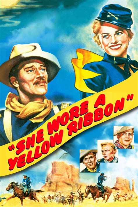 She Wore a Yellow Ribbon (1949) - Posters — The Movie Database (TMDB)