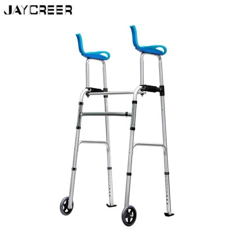 Goplus Walkers For Seniors Foldable Standard Walker With Wheels