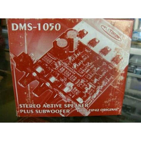 Jual Kit Power Amplifier Speaker Aktif Stereo Plus Subwoofer Dms 1050 A45b Shopee Indonesia