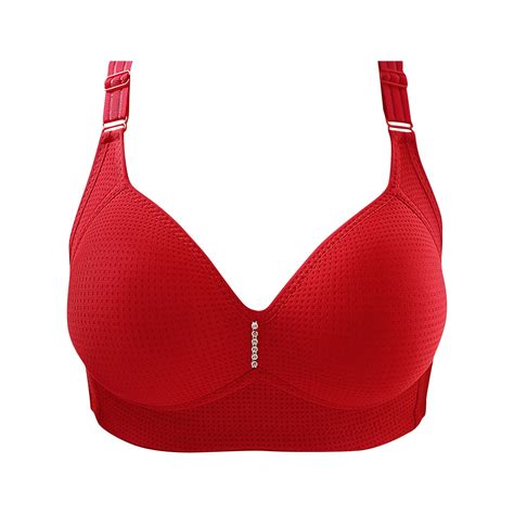 Ehtmsak Lightly Bra With Full Coverages Bralettes Push Up T Shirt Bra