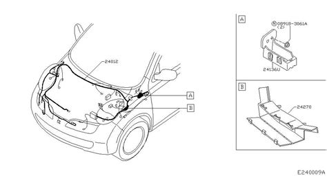 Breakdown of Nissan Micra K11 Parts