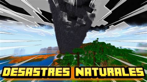 PACK DE ADDONS DE DESASTRES NATURALES Minecraft Bedrock 1 19 YouTube