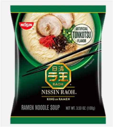 Nissin Raoh Ramen Noodle Soup Tonkotsu - 1Source