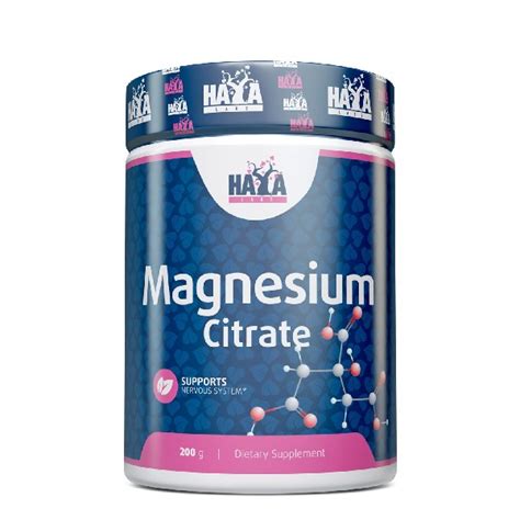 Haya Labs Magnesium Citrate G Powder Boteprote