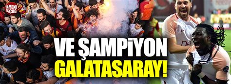 Galatasaray 21 şampiyonluğunu ilan etti