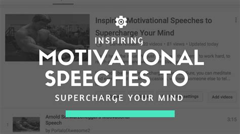 20 Inspiring Motivational Speeches To Supercharge Your Mind