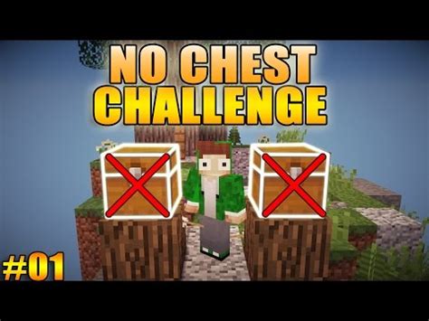 No Chest Challenge Skywars Youtube