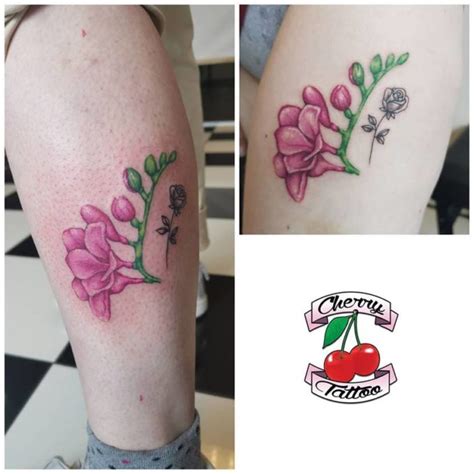 20+ Beautiful Freesia Flower Tattoo Ideas For Females – EntertainmentMesh