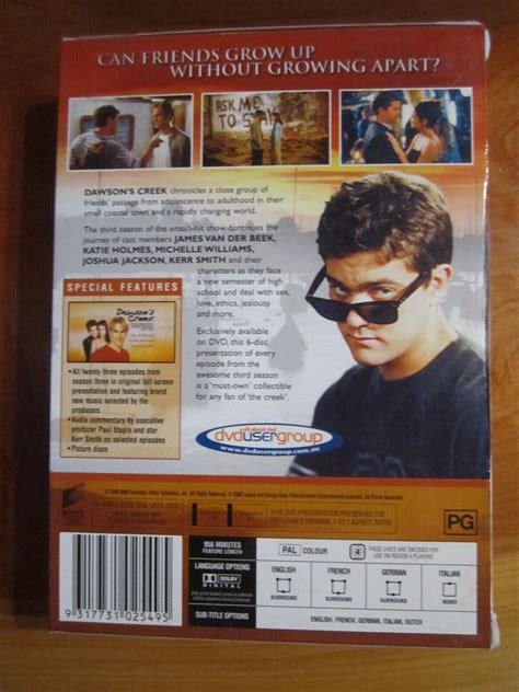 Dvd Dawson S Creek The Complete Third Season Box Set Great Must