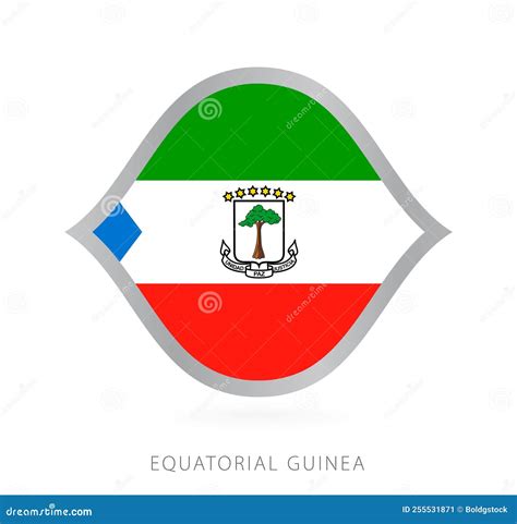 Equatorial Guinea National Team Flag in Style for International