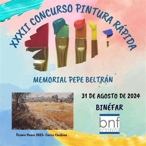 Abierto el plazo para participar en el Concurso de Pintura Rápida de