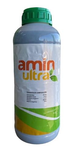 Amin Ultra Nutriente Con Aminoacidos Nitrogeno Potasio 1lt Envío Gratis