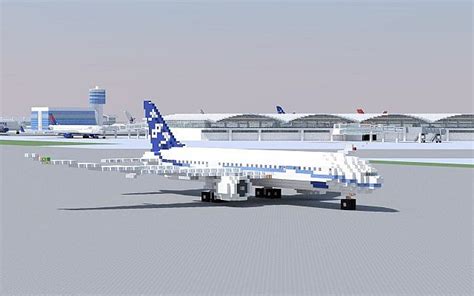 Boeing 787 8 N787za Minecraft Map