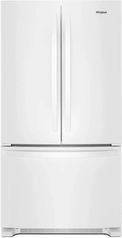 Whirlpool Wrf535swhw 36 Inch French Door Refrigerator With 25 Cu Ft Capacity Freshflow