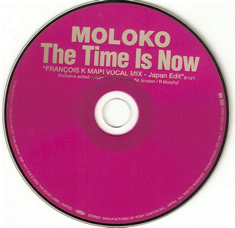 Moloko - The Time Is Now (2000, CD) | Discogs