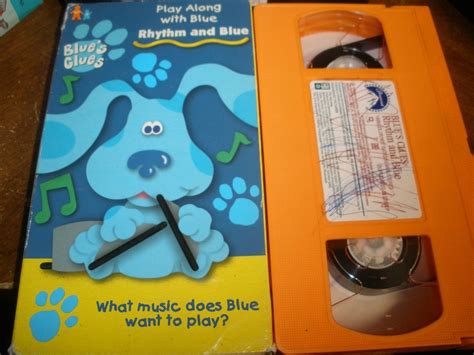 Blues Clues Rhythm And Blue Vhs 1999 97368357532 Ebay