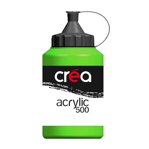 Peinture Acrylique 500 Ml Vert Scrapmalin