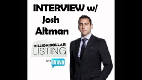 Interview With Josh Altman From The Hit Bravo TV Show Million Dollar