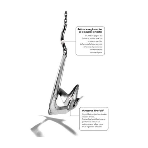 Osculati Trefoil Anchor Aisi Kg Osc Comptoir Nautique