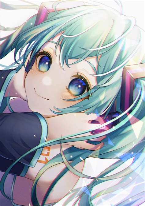 初音ミク「ミクの日おめでとう〜 初音ミク ミクの日 ミクの日2024 」 Hi2 ひつのイラスト