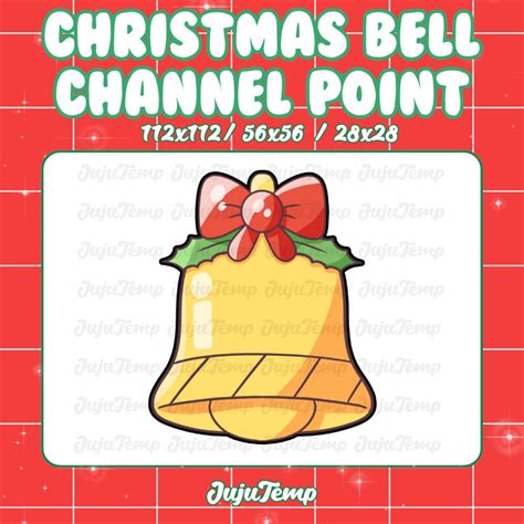 Christmas Bell Channel Point Christmas Bell Holiday Emotes Twitch