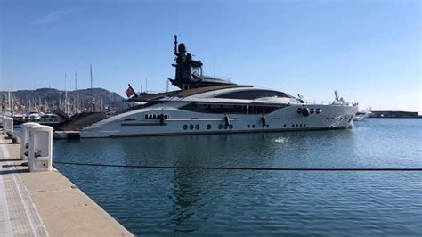 Sequestrato Ad Imperia Mega Yacht Di Miliardario Russo Da 65 Milioni Di