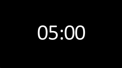 Minute Timer Minute Countdown Minuten Countdown Timer Minutes