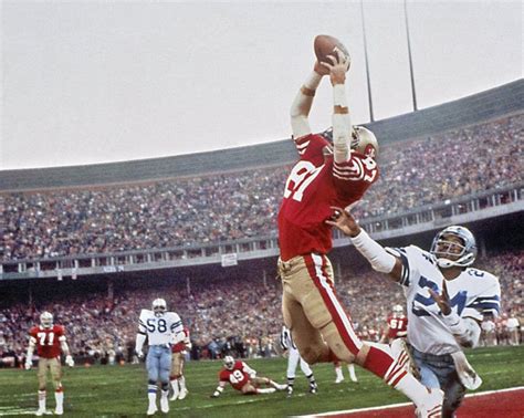 1982 San Francisco 49ers THE CATCH Glossy 8x10 Photo Dwight Clark Print ...