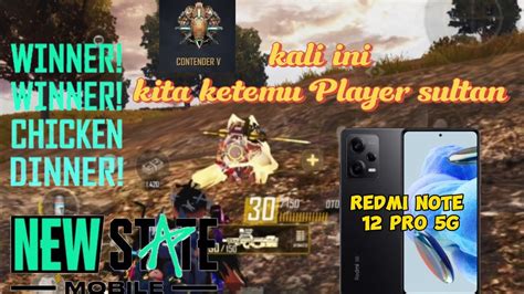 WAOOW KALI INI KITA KETEMU PLAYER SULTAN REDMI NOTE 12 PRO 5G PUBG