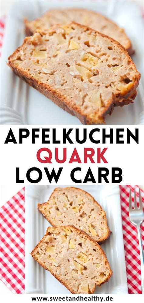 Keto Apfelkuchen Sweet Healthy Rezept In Apfel Quark