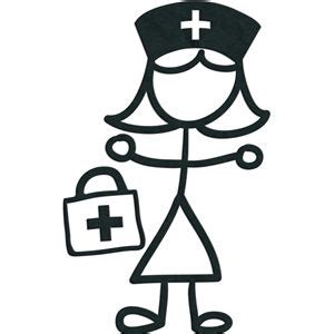 Nurse Silhouette Clipart | Free download on ClipArtMag