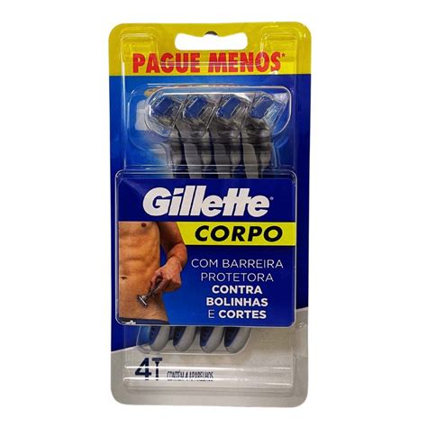 Gillette Para O Corpo - Aparelho de Depilação Descartável Gillette Corpo 4 Unidades | Farmácia ...